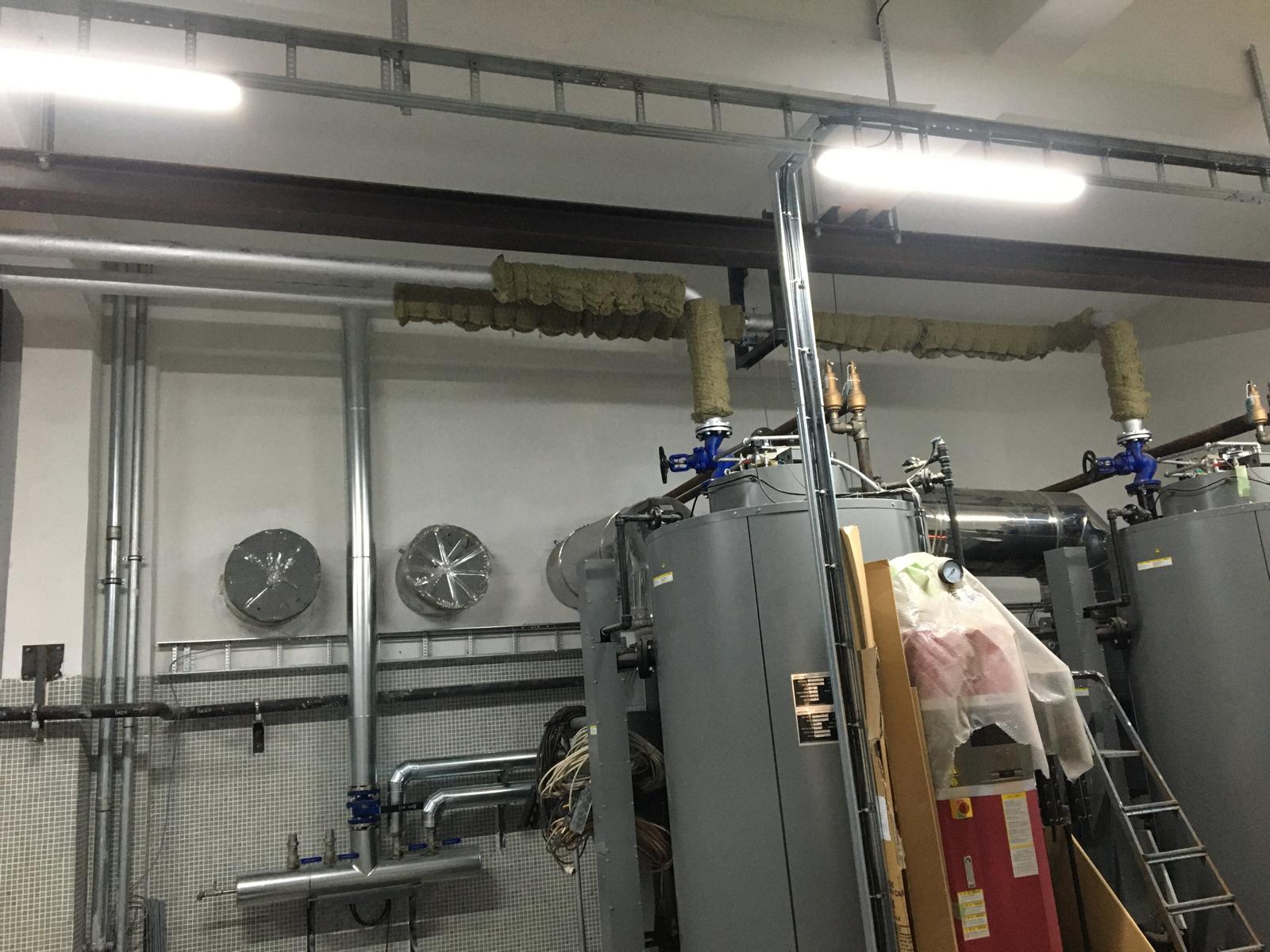 Buhar Tesisatı Kazan Dairesi