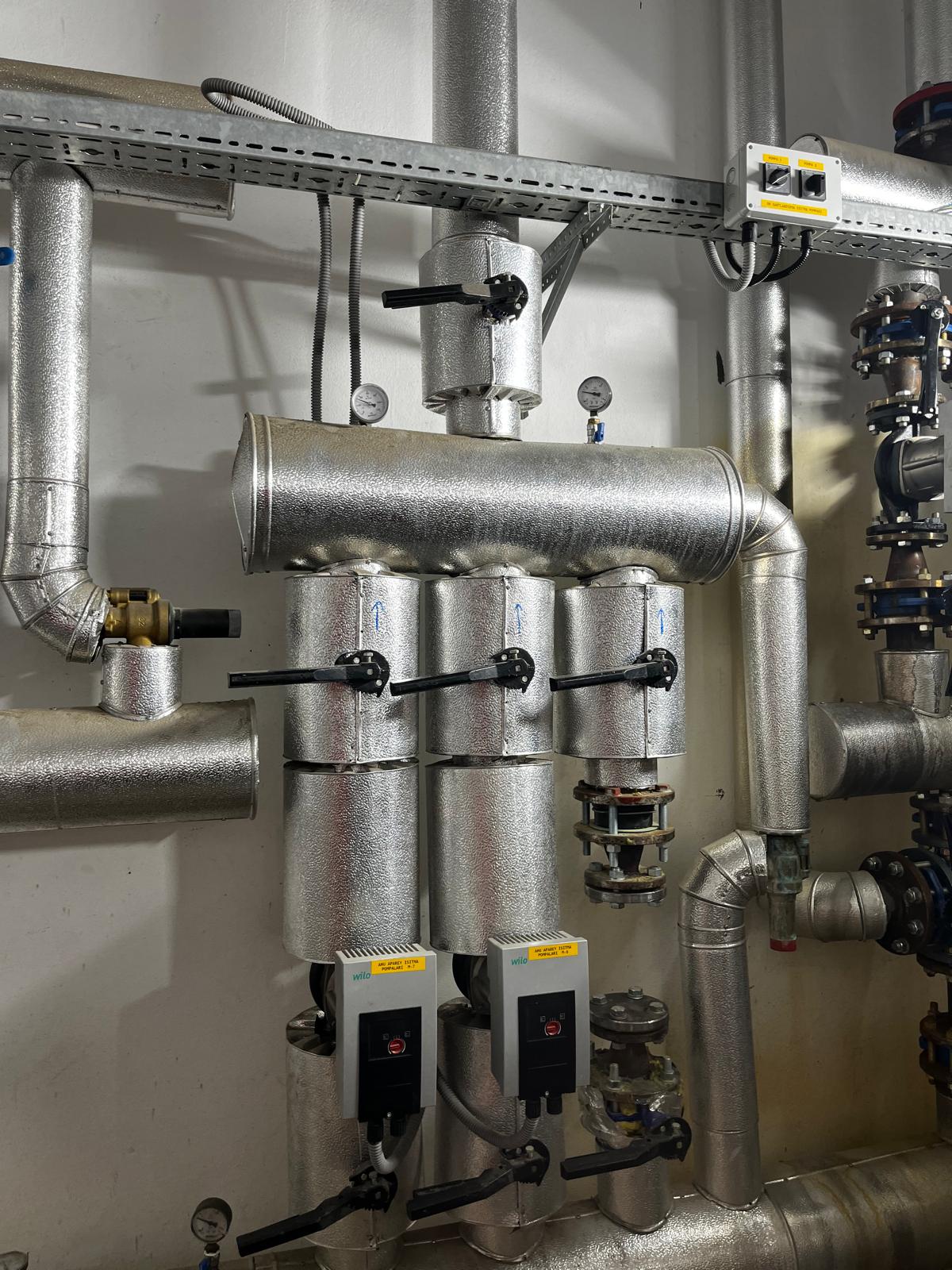 Kazan Dairesi İzolasyon ve Pompa